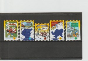 Finland  Scott#  1150-1150e  Used  (2001 Donald Duck Comics)