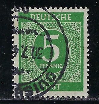 Germany AM Post Scott # 534, used