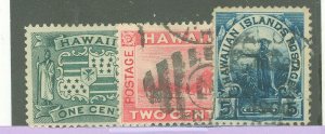 Hawaii #80-82 Used Single (Complete Set)