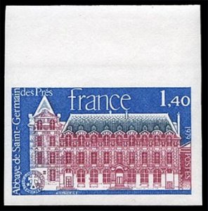 France, 1950-Present #1645 (YT 2047) Cat€15, 1979 St. Germaine des Pres, im...