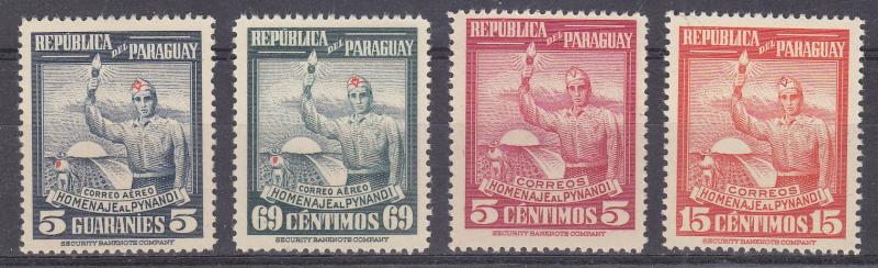 Paraguay Scott# 451-452 C176-C177 MH