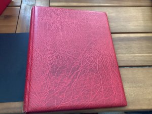 ICOLLECTZONE Lighthouse Red Album Three Ring Covers (LG037)