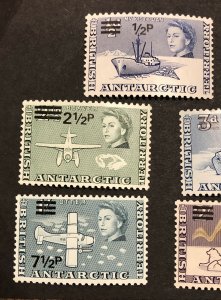 1971 British Antarctic Territory Scott # 25-38 SG 24-27 MNH Mint Unmounted