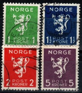 Norway #203-6  F-VF Used CV $7.80 (X463)
