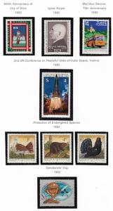 Austria  1982, most MNH