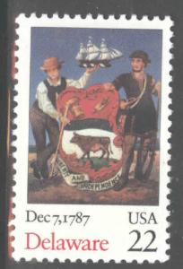 USA Scott 2336 MNH Delaware stamp