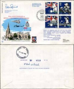 RFDC64b Australian Bicentenary Signed by Grp Capt. P.T. Squire (E)