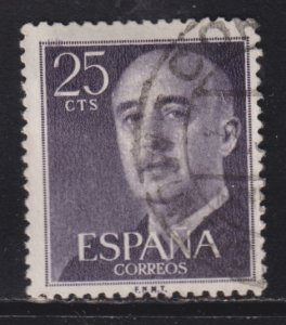 Spain 818 General Francisco Franco 1954