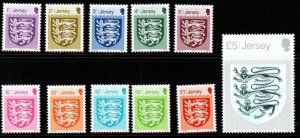 JERSEY SG1914/24 2015 CREST OF JERSEY MNH