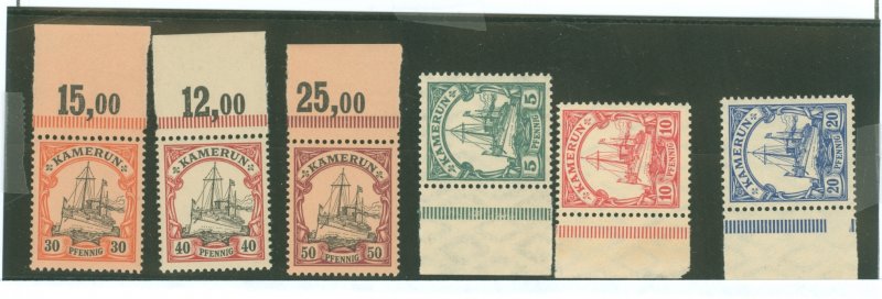 Cameroun #12-14/21-23 Mint (NH) Single