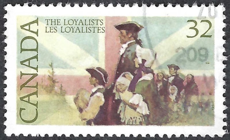 Canada #1028 32¢ United Empire Loyalists (1984). Used.