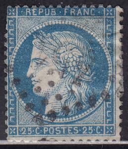 France 58 Ceres 25c 1871