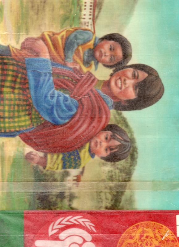 Bhutan 1979 Sc# 291a International Year of the Child (ICY) 3 ORIGINAL ARTWORK