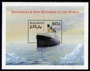 Maldive Islands 2001 Marine Disasters - RMS Titanic perf ...