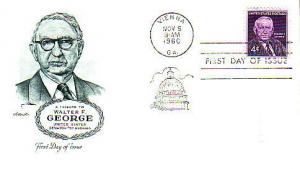 United States, First Day Cover, Georgia