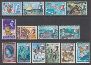 Turks and Caicos 158-171 MNH VF