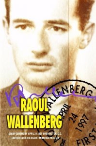 USPS FDC Ceremony Program #3135 Raoul Wallenberg WWII Holocaust 1997