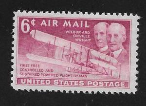 SC# C45 - (6c) - Wright Brothers - Mint Never Hinged