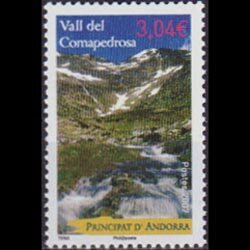 ANDORRA FR. 2007 - Scott# 629 Valley View Set of 1 NH