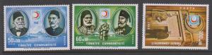 Turkey Sc#B125-B127 MNH