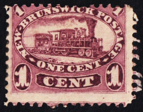 New Brunswick Scott 6 (1860) Mint H G, CV $42.50 C 