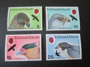 Falkland Islands 1980 Sc 306-09 bird set MNH