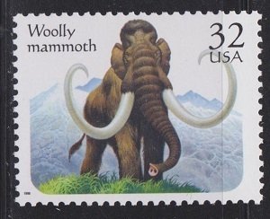 3078 Prehistoric Animals - Wolly Mammoth F-VF MNH single