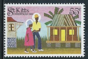 St Kitts, Sc #129, MH