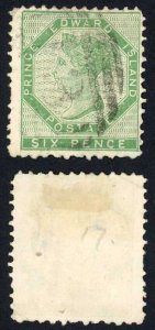 Prince Edward Islands SG18 6d Blue-green Used