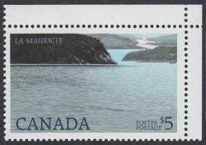 BLUE FISH = ERROR/VARIETY UNLISTED = MNH Canada 1986 #1084ii ec328