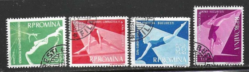 Romania 1155-1158  Used  Complete