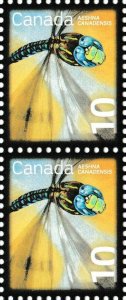 Canada 2237 Beneficial Insects Darner 10c vert pair MNH 2007