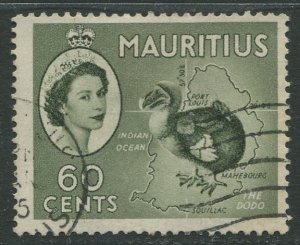 STAMP STATION PERTH Mauritius #261 QEII Definitive Issue FU 1953-1954