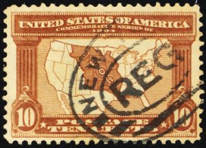 327, Used 10¢ VF/XF Well Centered Stamp ** Stuart Katz