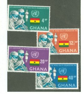 Ghana #336-9 Mint (NH)