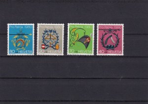 SA22f Switzerland 1980 Pro Patria mint stamps