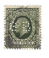 218 - SG447 - King George V - 9p