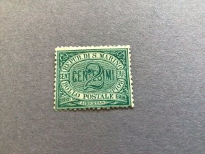 San Marino 1895 unused no gum  stamp Ref 64835