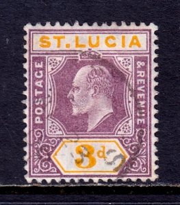 St. Lucia - Scott #53 - Used - SCV $3.25