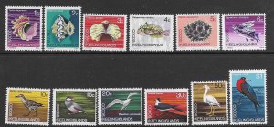 Cocos Island 8-19  1969  set  12  fvf  mint nh