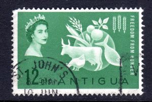 ANTIGUA-   1963 - FREEDOM FROM HUNGER   -USED - 
