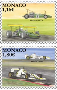 Scott #3131-2 Race Cars MNH