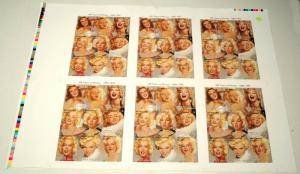 MONTSERRAT #860 100 Years of Movies Marilyn Monroe Production test Print