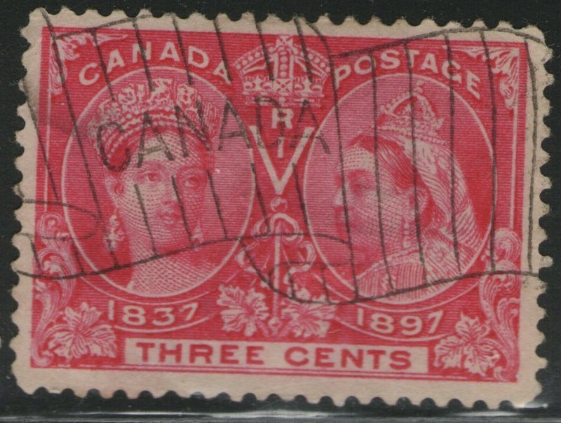 CANADA Used Scott # 53 Queen Victoria (1 Stamp) -3