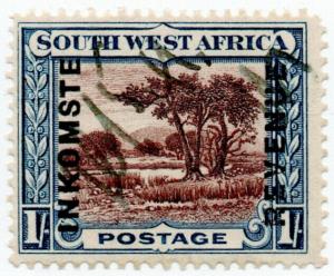 (I.B) South-West Africa Revenue : Duty Stamp 1/-