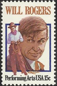 # 1801 MINT NEVER HINGED WILL ROGERS