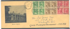 United States #705-707  Multiple (Fdc)