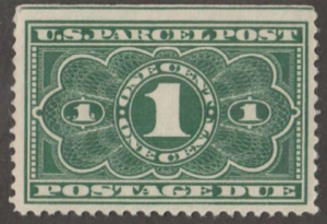 U.S. Scott #JQ1 Parcel Post Postage Due Stamp - Mint Single