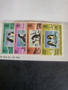 Stamps British Antarctic Territory Scott #72-5 never hinged