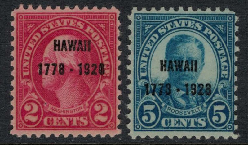 U.S. #647* NH,648*  CV $18.25